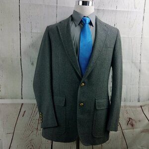 Gant Tailored Clothing Gray Suit Blazer Sport Coat